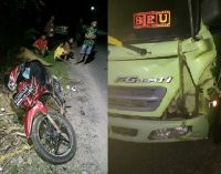 Terlalu Kekanan, Pengendara Motor Tewas Diseruduk Dump Truck
