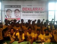 Pemuda Sriwijaya Deklarasi Dukung PRO-MU