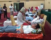 Grand Inna Daira Palembang Kembali Gelar Bakti Sosial Donor Darah