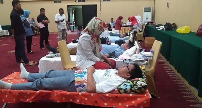 Grand Inna Daira Palembang Kembali Gelar Bakti Sosial Donor Darah
