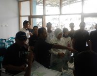 Wawako Tinjau Progres Pembangunan Intake Ogan