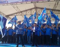 Ribuan Masyarakat Tanjung Enim Hadiri Pelantikan DPC Partai Demokrat