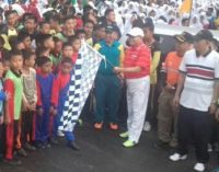 Meriahkan HAB  ke – 72, Kemenag Muara Enim Ajak Masyarakat Berolahraga