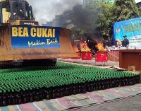 Bea Cukai Sumbagtim Musnahkan Barang Bukti Senilai Rp 4 Milyar