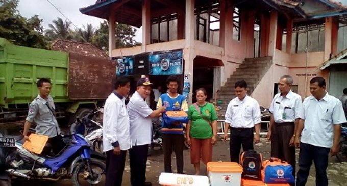 BPBD Muara Enim Berikan Bantuan Pada Korban Kebakaran Desa Belimbing Jaya
