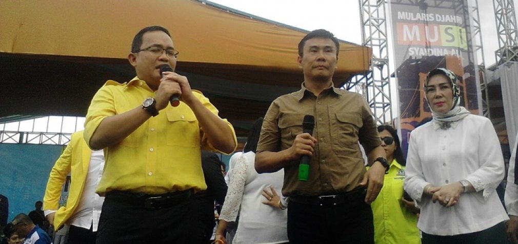 Semangat MUSI, Hujan Deras Tak Menghambat Deklarasi