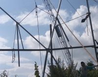 Sekayu Terang Kembali Pasca Tower Tumbang