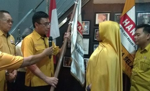 Nurmala Dewi Resmi Jabat Ketua DPC Partai Hanura Kabupaten Banyuasin