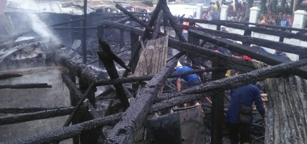 Kebakaran di Kelurahan Ogan Baru Hanguskan 1 Rumah Dan 6 Bedeng