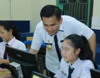 Pjs Walikota Tinjau Pelaksanaan UNBK