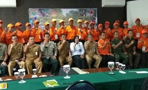 Satgas BPBD Muara Enim Ikuti Pelatihan Dasar Pencegahan Dan Penanggulangan Bencana