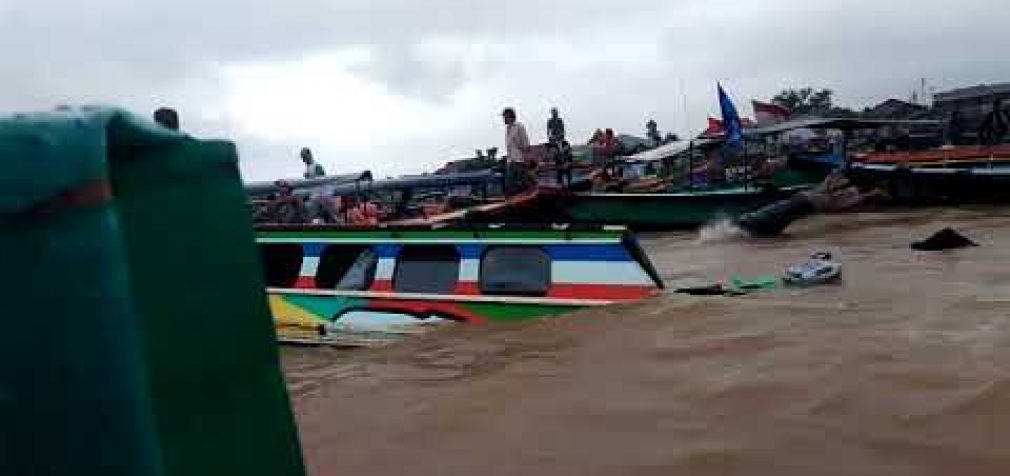 Dua Speedboat Tabrakan di Sungai Musi
