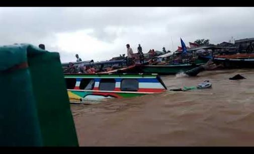 Dua Speedboat Tabrakan di Sungai Musi