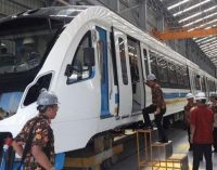 LRT Palembang Telah Diuji Coba Tes Dinamis