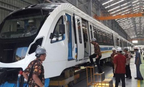 LRT Palembang Telah Diuji Coba Tes Dinamis