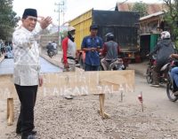 Sebelum Lebaran Jalan Gandus Ditargetkan Mulus