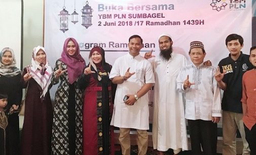 YBM PLN Ajak Ratusan Anak-Anak Yatim Berbagi Ilmu Bareng Sakti ex “Sheilla On 7”