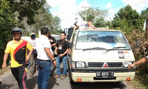 Berdalih Sosialisasi, Pergerakan ARKOKO Kampanyekan Kotak Kosong Dihentikan Paksa