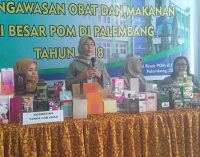 BPOM Palembang Sita 350 Produk Kosmetik Tanpa Izin Edar
