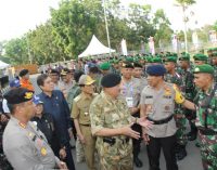 Polda Sumsel Gelar Apel Pasukan Operasi Among Raga Musi 2018