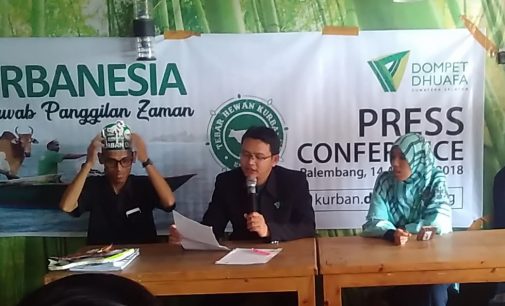 Dompet Dhuafa Sumsel Targetkan Himpun 278 Hewan Kurban