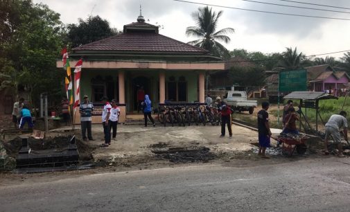 Jum’at Barokah Polsek Gunung Megang Dan GMSC lakukan Hal ini