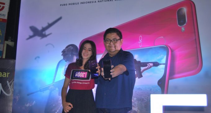 Oppo Perkenalkan Perangkat F9 di Palembang
