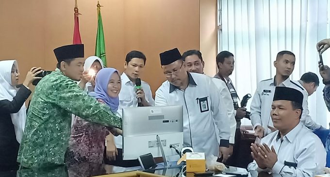 Kemenag Sumsel Luncurkan Aplikasi PTSP Berbasis Web