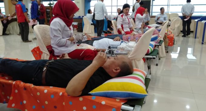 Sambut HLN, PLN UI Wilayah S2JB Gelar Donor Darah