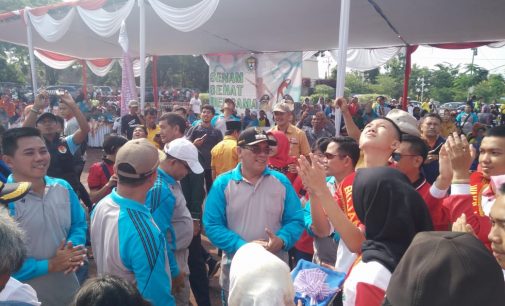 Bupati dan Wakil Bupati Peringati Hari Sumpah Pemuda dan Deklarasi Damai Pemilu Tahun 2019