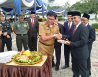 Sekda Sumsel Nasrun Umar Resmikan 5 Desa Menyala di Provinsi Sumsel