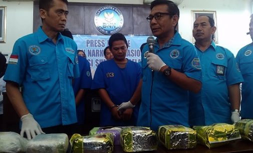 BNNP Sumsel Tangkap Bandar Sabu Asal Tulung Selapan