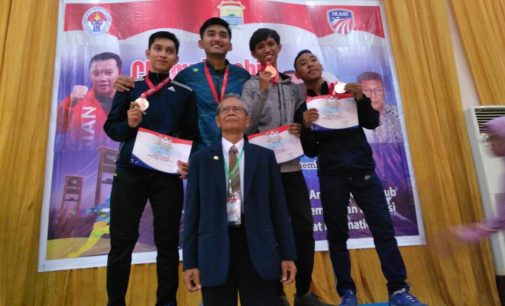 Zorro Sumsel Sapu Bersih Medali Sabre di Kejurnas Anggar Klub 2018