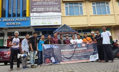 ACT Berangkatkan Logistik Bantuan Untuk Korban Tsunami Selat Sunda Dan Lampung