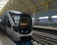 LRT Palembang Sepi Penumpang