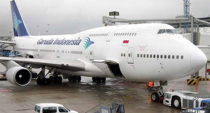 Tarif Tiket Garuda Indonesia Turun 20 Persen