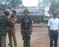 Giat TMDD  Ke 104, Kodim 0418 Bangun Sejumlah Fasilitas