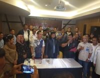 Relawan Paslon 01 dan O2 Dukung Pilpres Damai