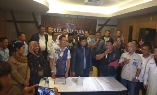 Relawan Paslon 01 dan O2 Dukung Pilpres Damai