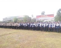 Apel Gelar Pasukan Dalam Rangka Pengamanan Pemilu 2019