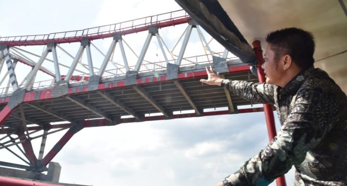 Herman Deru Pastikan Jembatan Musi VI Rampung Tahun 2020