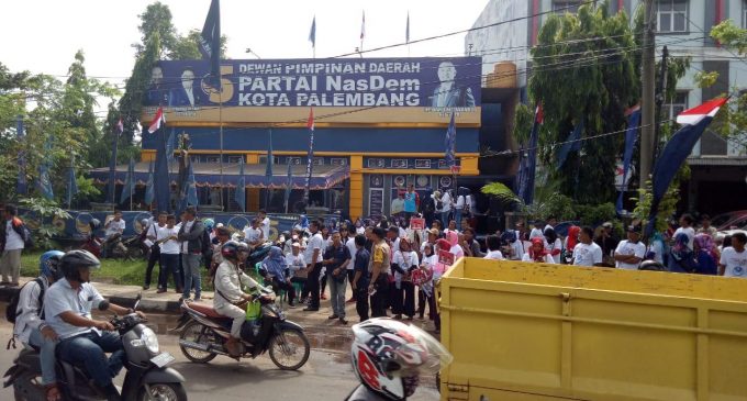 Di Palembang, Jokowi Kampanye Akbar di 14 Titik