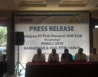 PLN UI S2JB Siap Jaga Pasokan Listrik Untuk Pemilu, Ramadhan, Idul Fitri dan UNBK