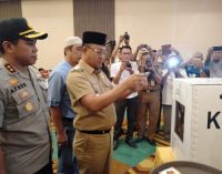 KPU Muara Enim Gelar Rapat Pleno Rekapitulasi Perhitungan Suara