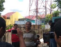 Warga Resah Tower Telkomsel Tak Dilengkapi Penangkal Pertir