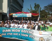 PTBA Berangkatkan 420 Pemudik