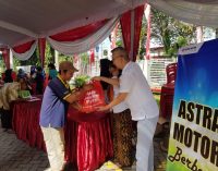 Rayakan HUT ke 49, ASMO Bagikan Paket Sembako Gratis