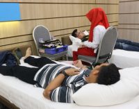 The 101 Palembang Rajawali Rutin Adakan Donor Darah