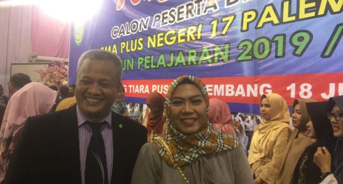 Pengukuhan Peserta Didik Baru Tahun Ajaran 2019/2020 SMA Plus 17 Palembang