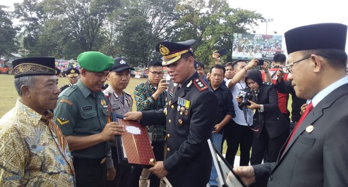 Polres Muara Enim Raih Prestasi Kepercayaan dan Kepuasan Publik Seluruh Indonesia